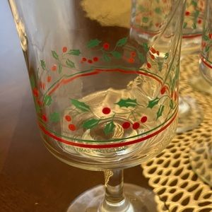 Christmas glasses